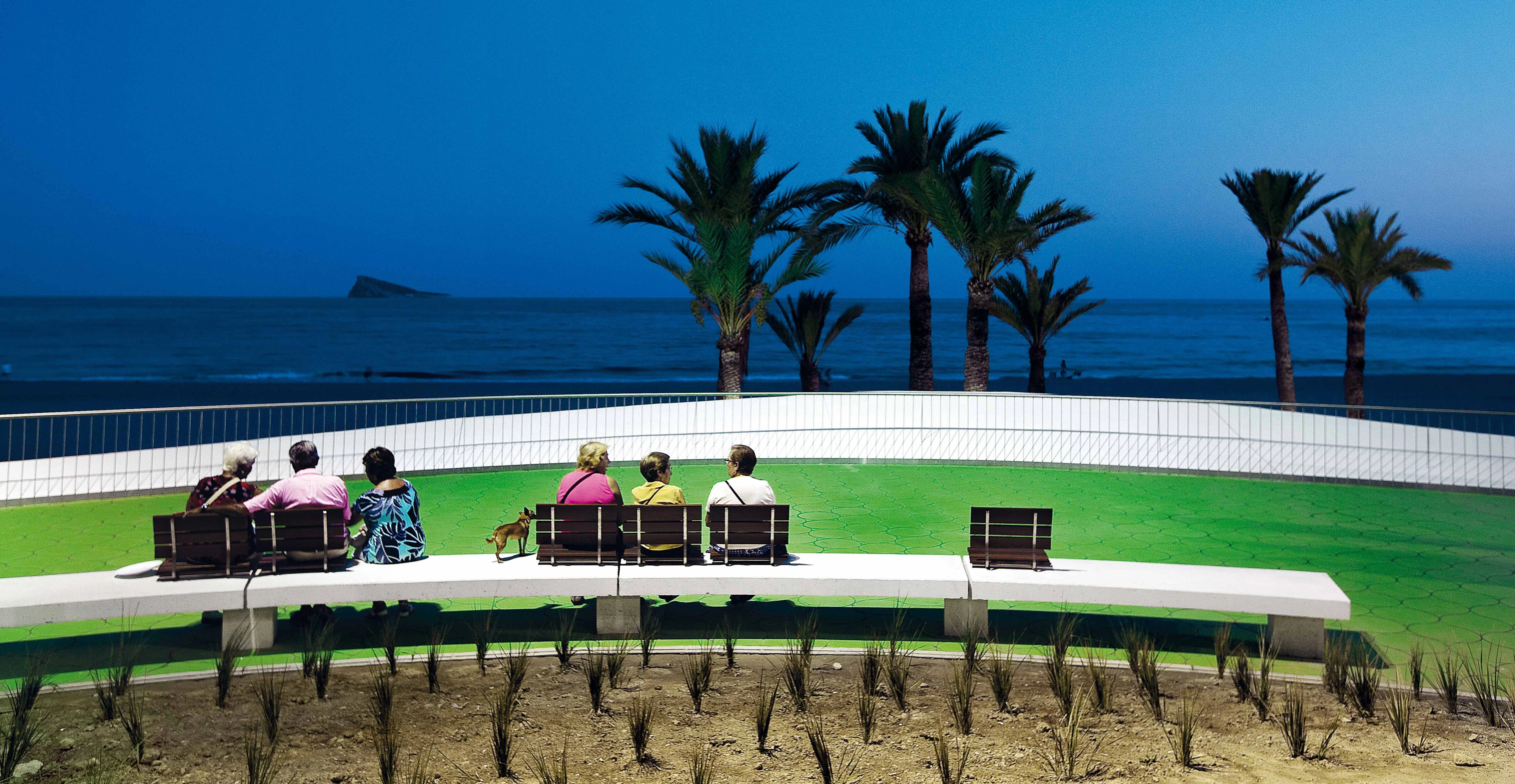 Paseo marítimo de Benidorm