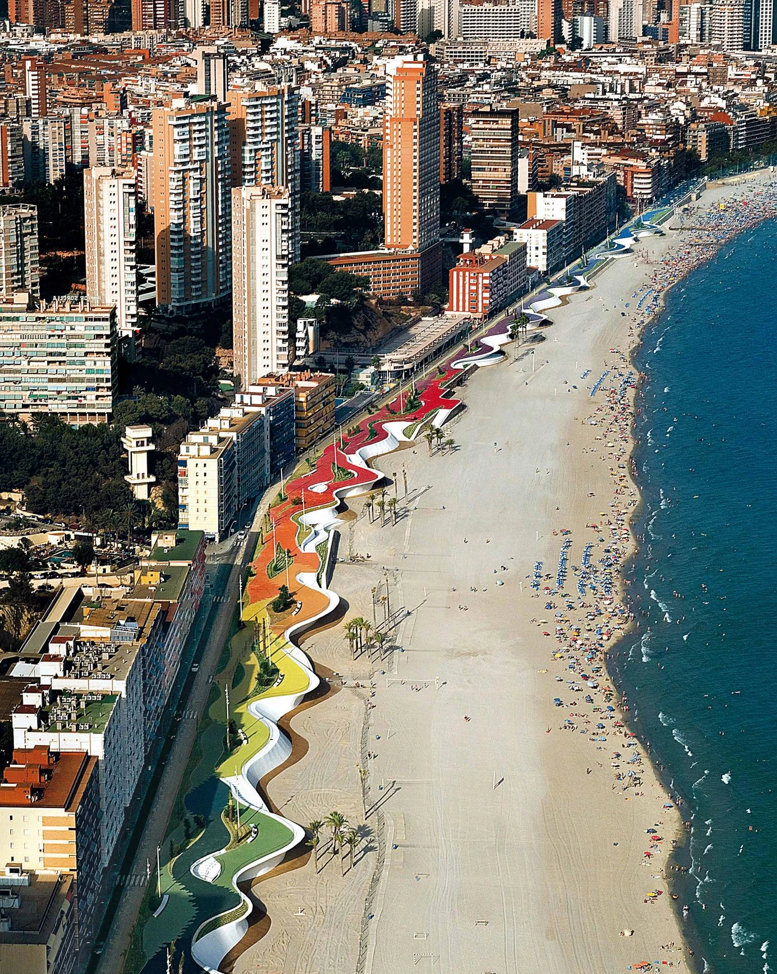 Paseo marítimo de Benidorm