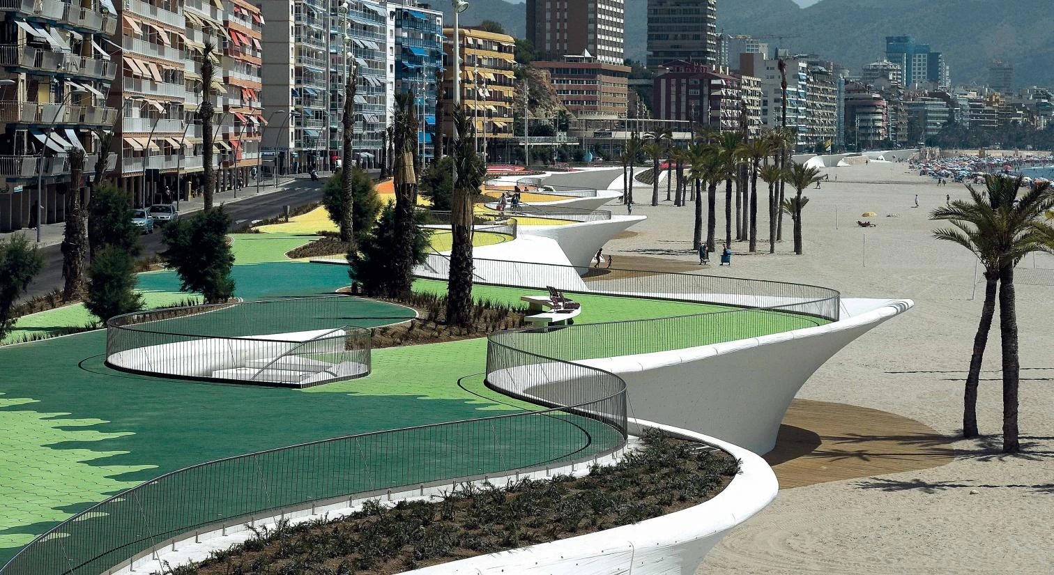 Paseo marítimo de Benidorm