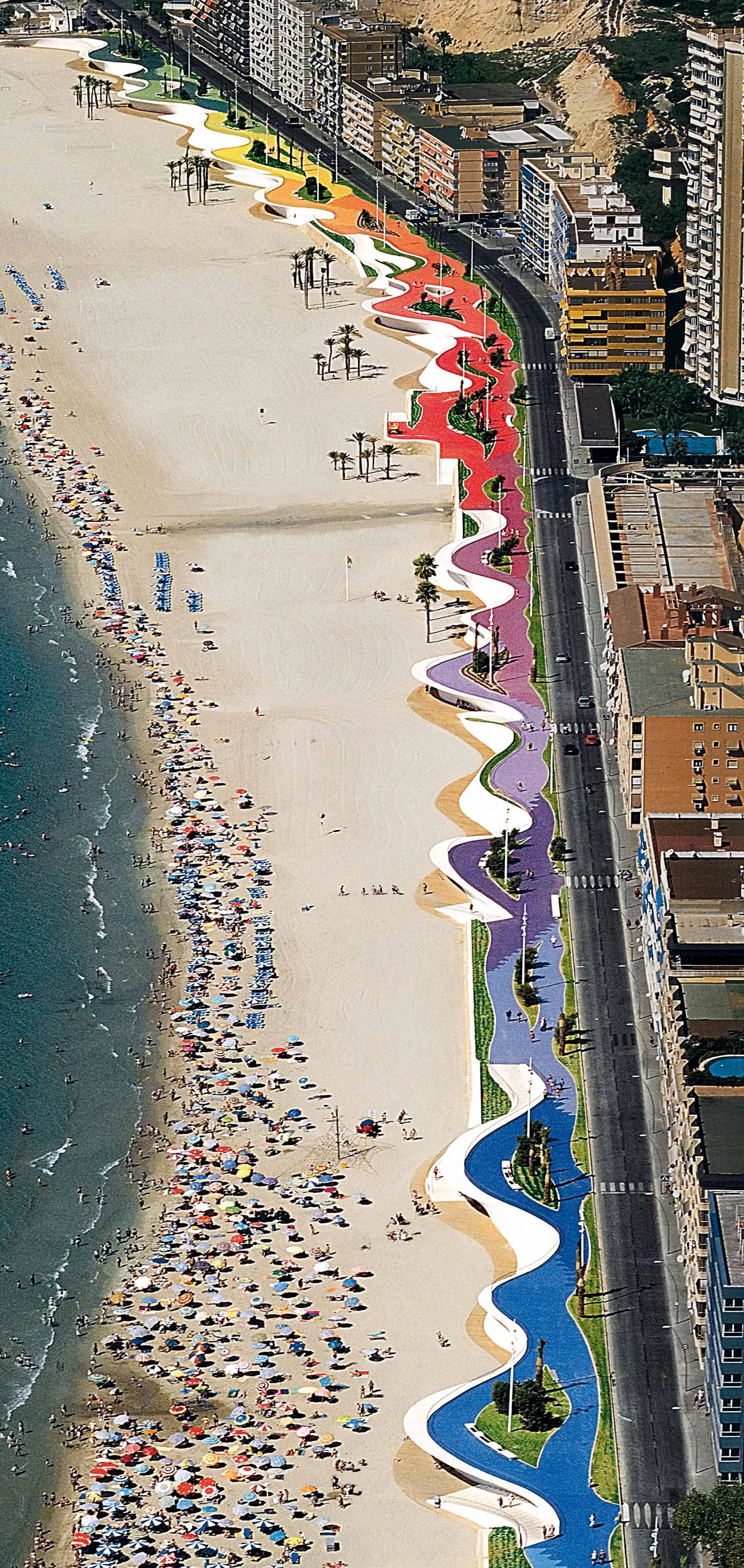 Paseo marítimo de Benidorm