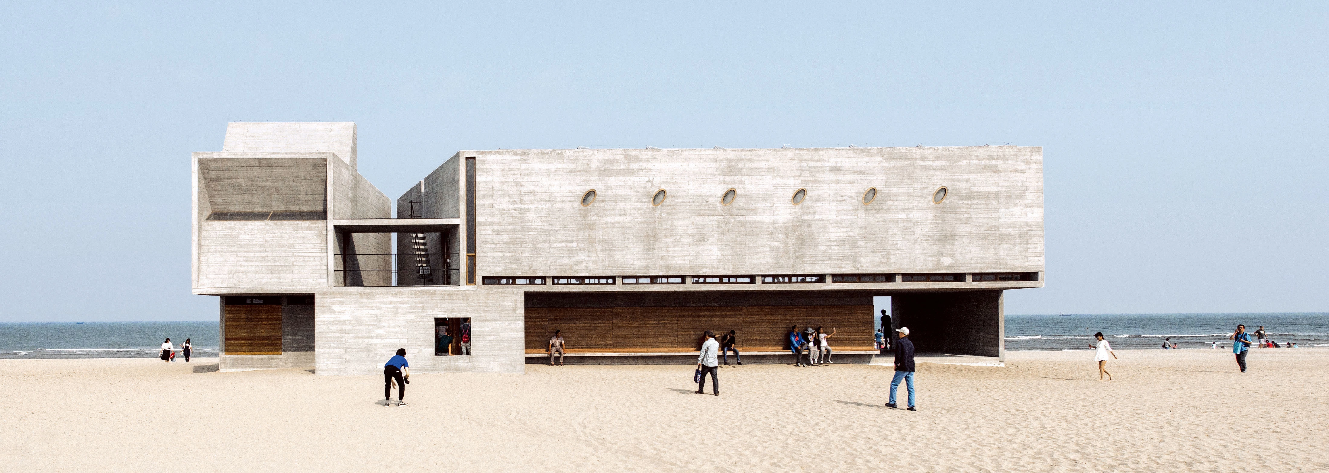 Biblioteca en la costa, Beidaihe