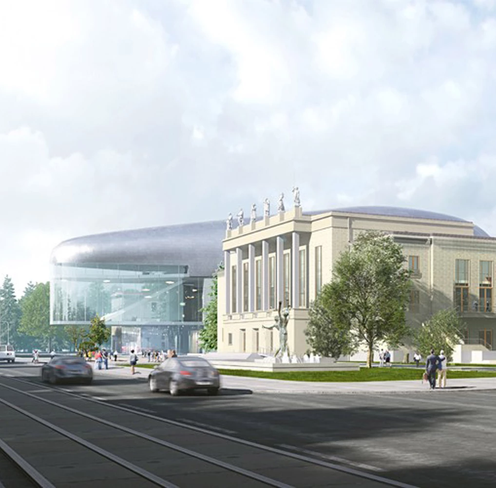 Steven Holl + Acts, sala de conciertos en Ostrava (República Checa)