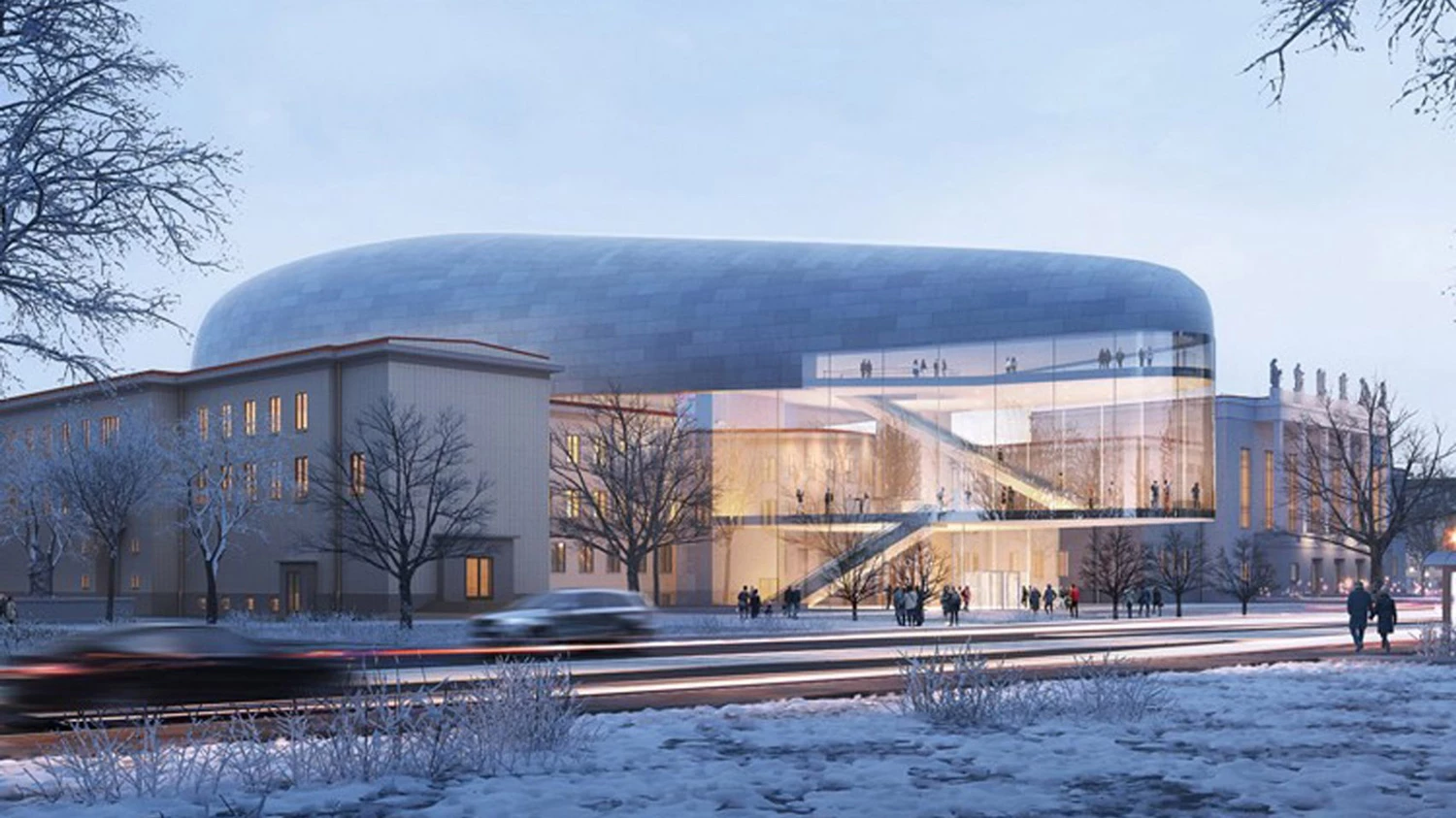 Steven Holl + Acts, sala de conciertos en Ostrava (República Checa)