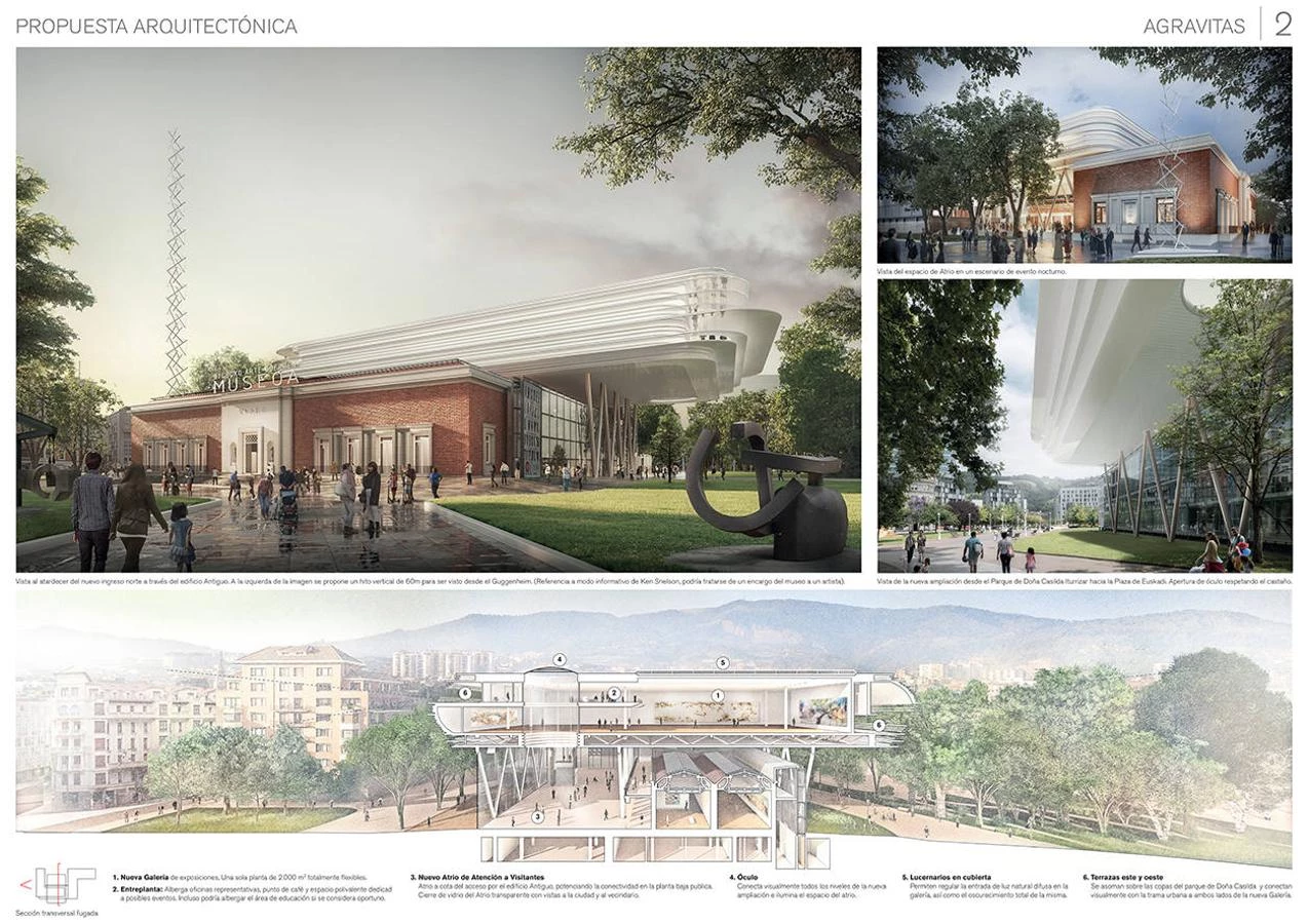 Norman Foster ampliará el Museo de Bellas Artes de Bilbao