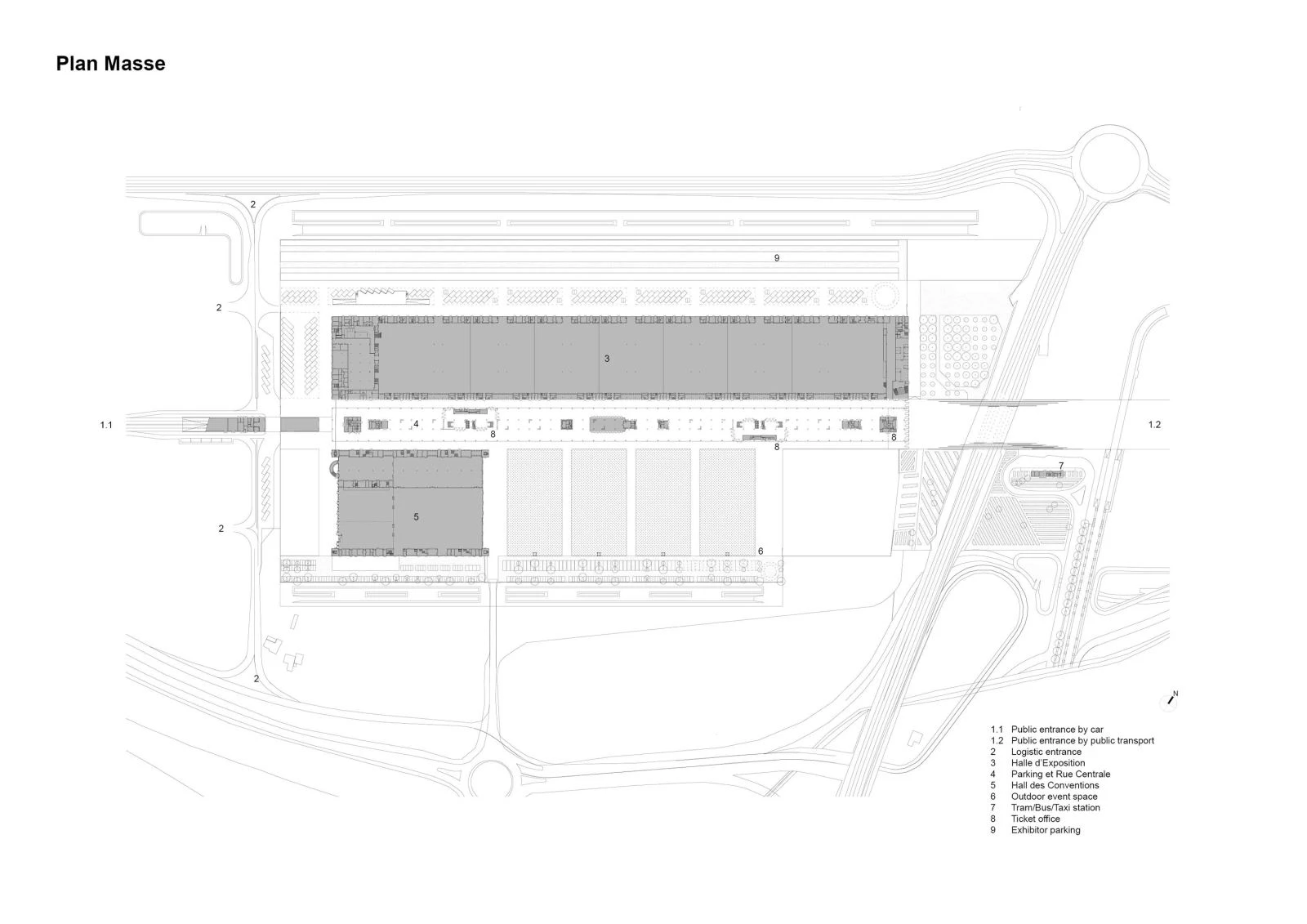 OMA, Centro de convenciones y exposiciones MEETT en Toulouse (Francia)