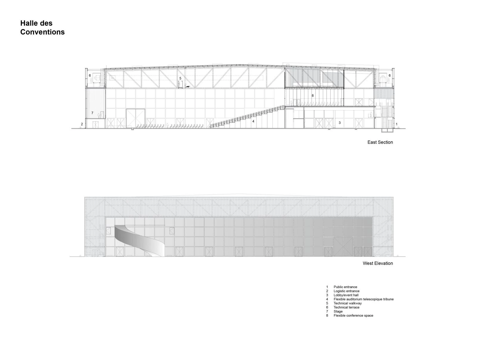 OMA, Centro de convenciones y exposiciones MEETT en Toulouse (Francia)