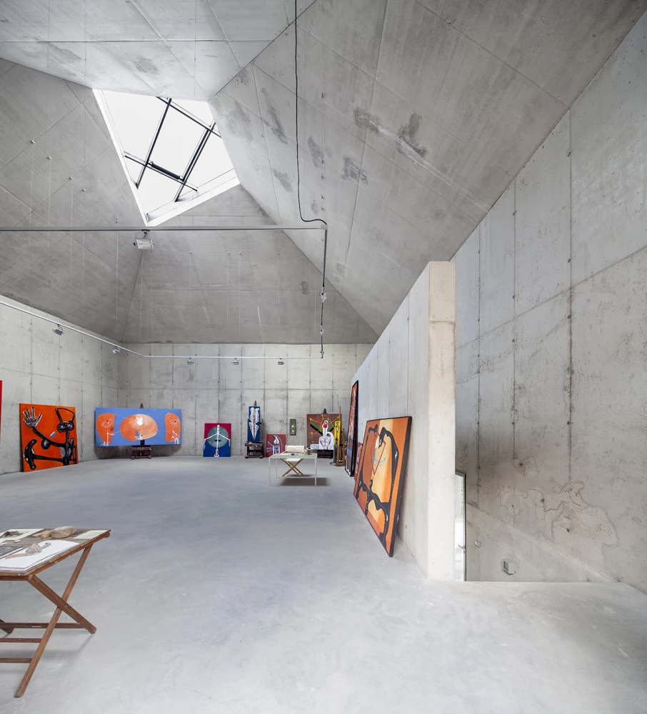Garcés-De Seta-Bonet, estudio para el pintor Eduardo Arranz-Bravo