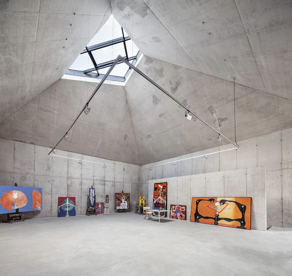 Garcés-De Seta-Bonet, estudio para el pintor Eduardo Arranz-Bravo