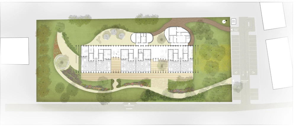 Mario Cucinella Architects, guardería en Guastalla (Italia)