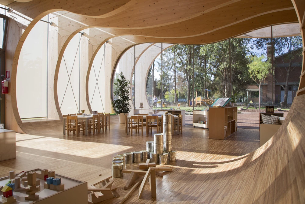 Mario Cucinella Architects, guardería en Guastalla (Italia)