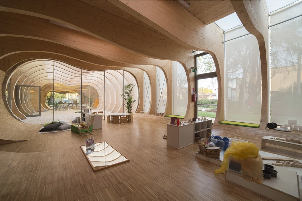 Mario Cucinella Architects, guardería en Guastalla (Italia)