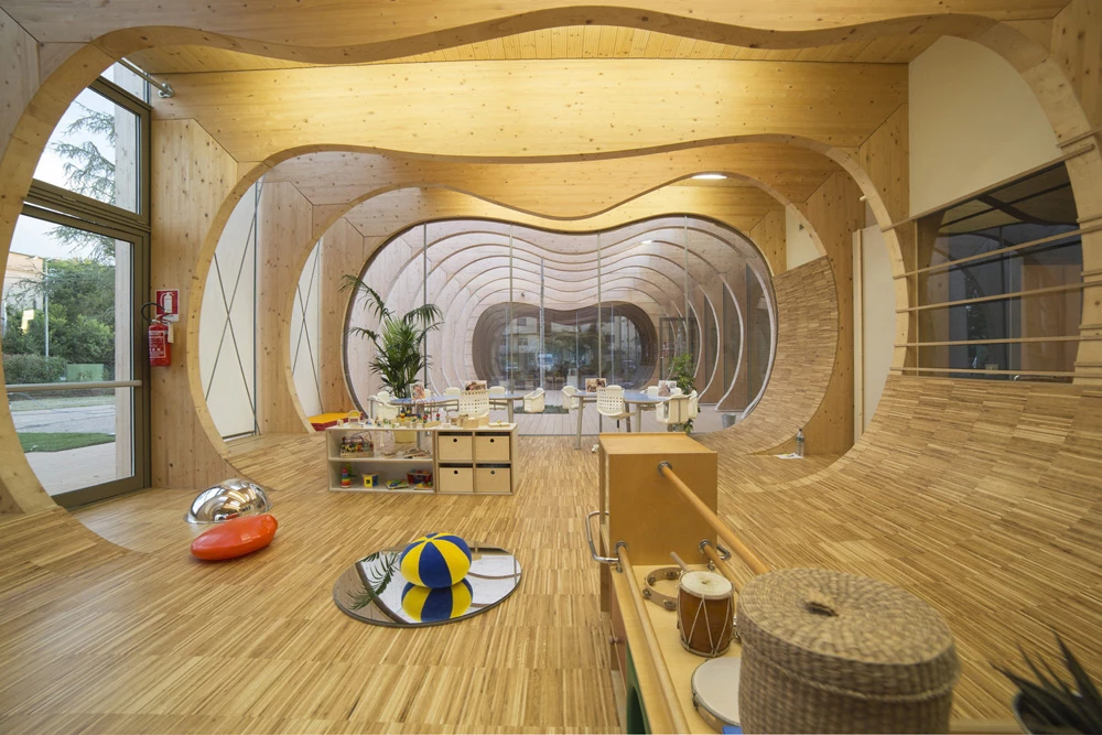 Mario Cucinella Architects, guardería en Guastalla (Italia)