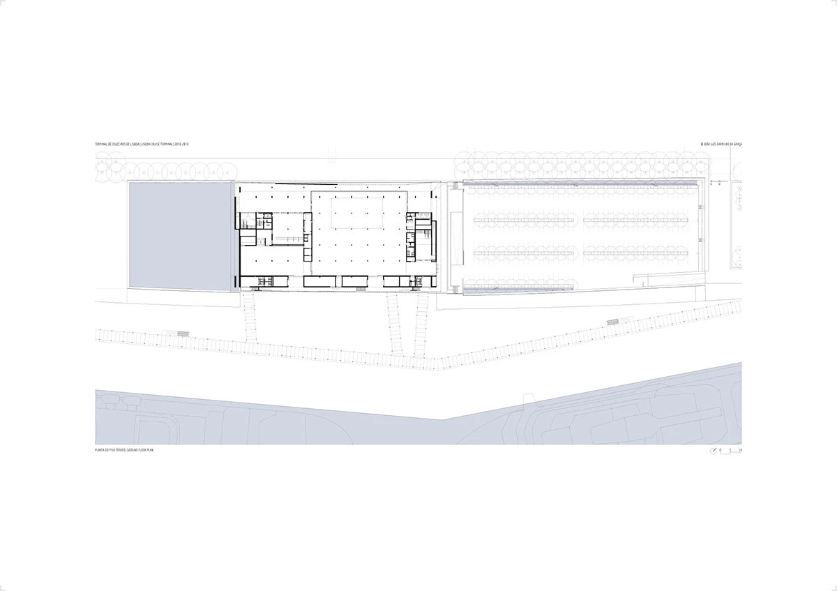 Carrilho da Graça Arquitectos, terminal de cruceros de Lisboa (Portugal)