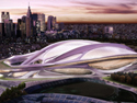 Protesta por la escala del nuevo Estadio Nacional de Japón de Zaha Hadid